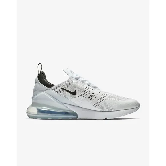 Nike Air Max 270 White Black. SIZE 9 - AH8050-100
